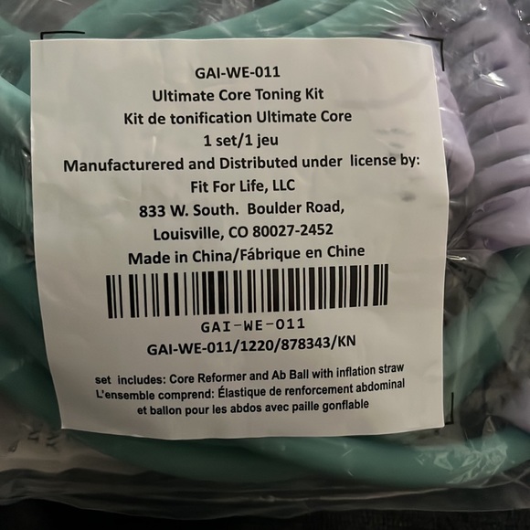 BNIB Gaiam ultimate Core strength training kit - Picture 5 of 5